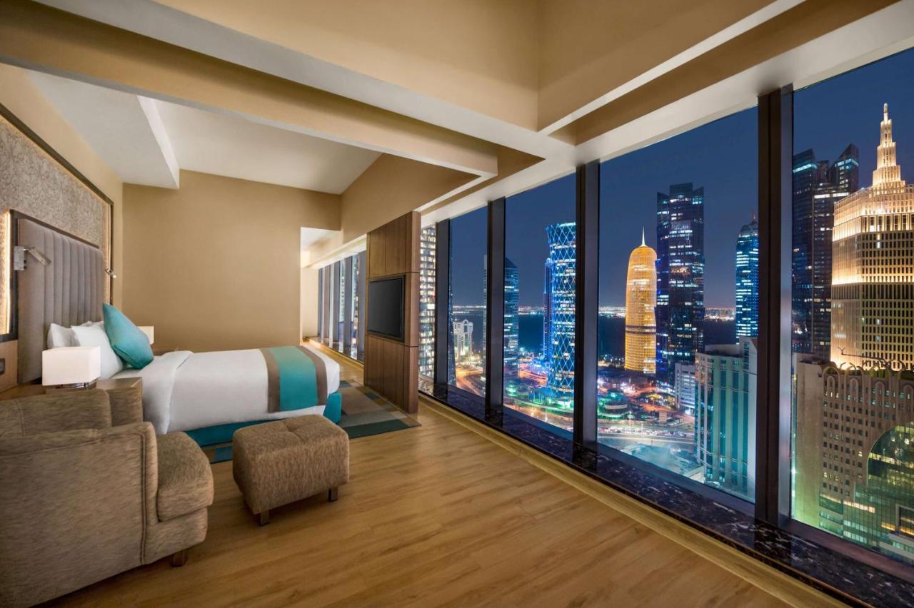 מלון Wyndham Doha West Bay מראה חיצוני תמונה A bedroom at the hotel